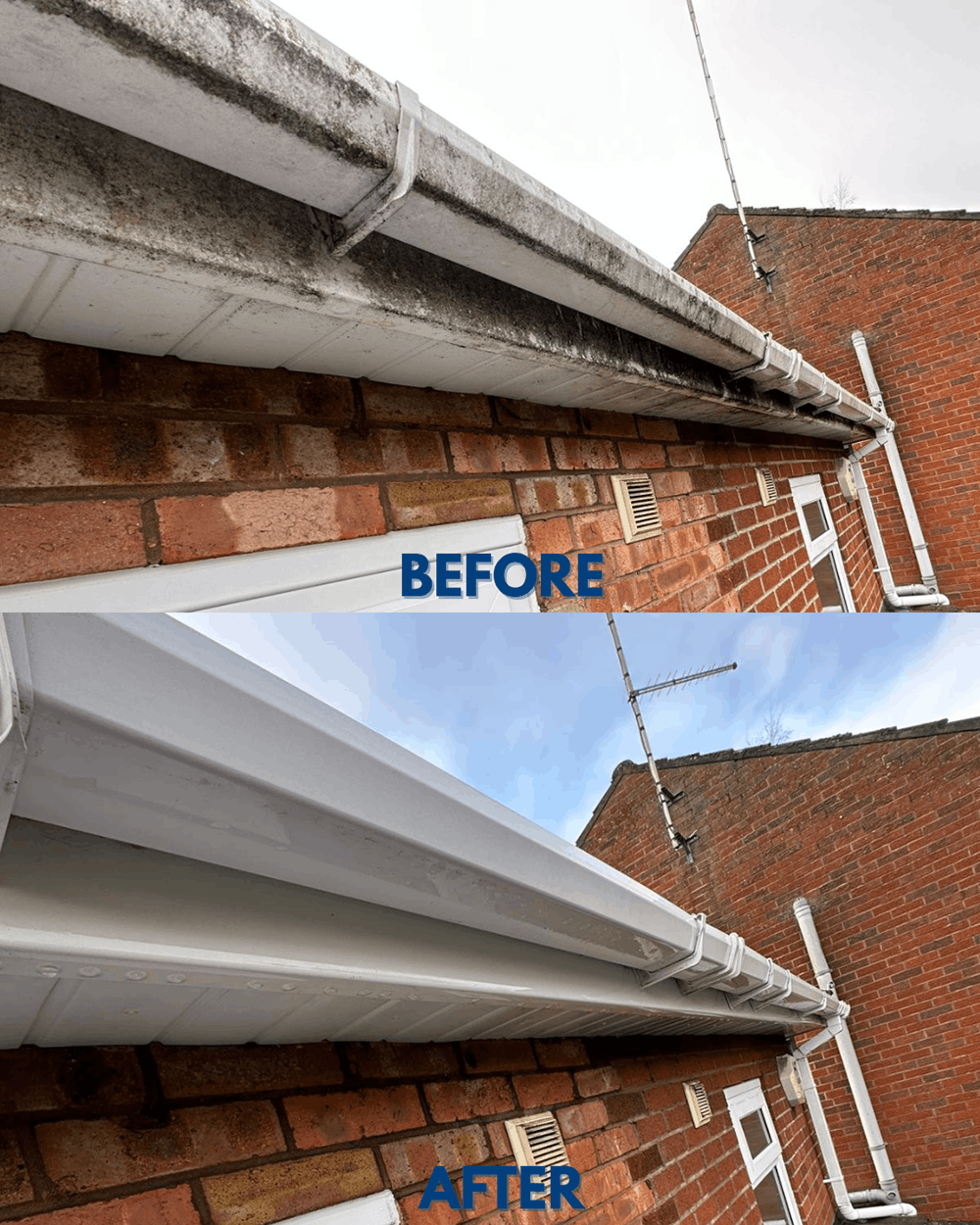 Fascia and Soffit Cleaning